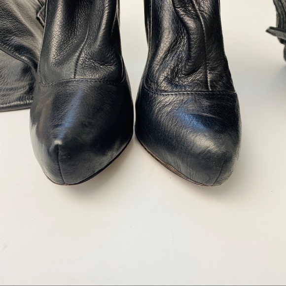 Dolce Vita OTK leather platform boots - Picture 3 of 10